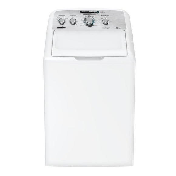 Lavadora Automática Mabe 19 Kg con Ciclo de Sanitizado LMA79114CBAK0 Blanca
