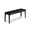 Cappuccino, variant on East West Furniture Capri Dining Bench with Wooden Seat, 51x15x18 Inch, Mahogany