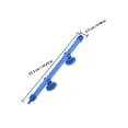 thumbnail image 2 of HAMPPLIES 2Pcs Fish Oxygen Bubbler Bubble Strip ABS Blue For Aquarium Owners, 2 of 8