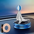 thumbnail image 1 of Yimiti Car Center Console Car Mounted Aromatherapy Solar Sea Lion Decoration--Blue, 1 of 8