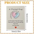 thumbnail image 3 of Growsl ¡Nuevo! ¡Liquidación de precios! ¡El amor no tiene precio! Tarjetas escolares de San Valentín Regalos de San Valentín de ren con piedras de resina en forma de corazón Regalos de intercambio, 3 of 8