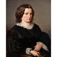 thumbnail image 3 of Jan Matejko 15x18 Black Modern Framed Museum Art Print Titled - Portrait of Maria Maurizio (1860), 3 of 5