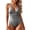 C-Black375, variant on DHFJKG Deep V Neck Swimsuit For Women One Piece Swimwear Wide Straps Sexy High Cut Bathing Suit Soft Beachwear