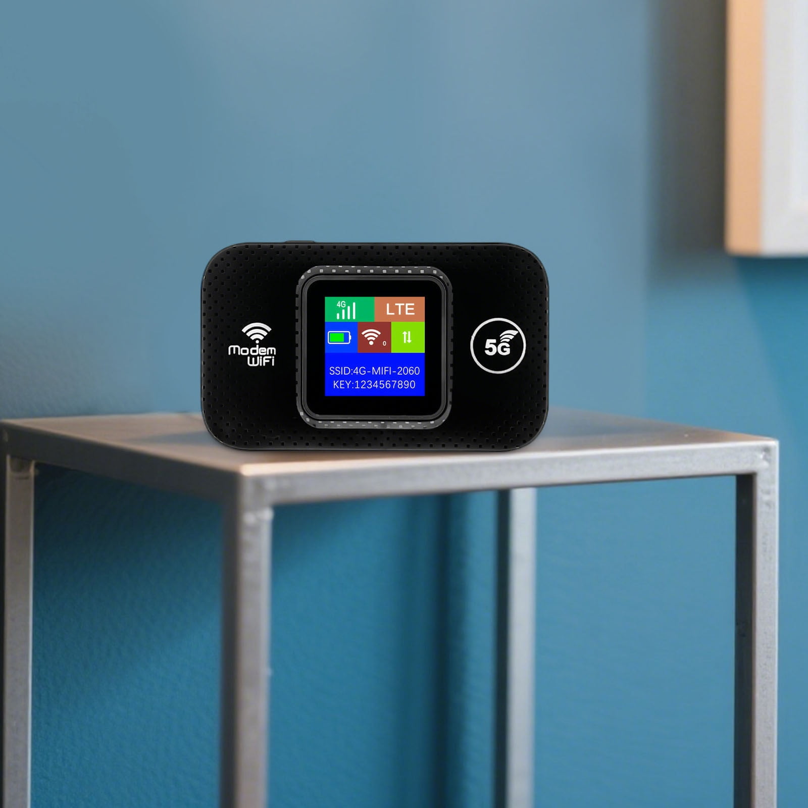 Portable WiFi Internet Hotspot for Travel and Home High Speed Router Supporting 10 Devices Advanced Wireless Connectivity Mobile WiFi Solution for Anywhere