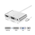 thumbnail image 2 of 1080p Lightning to HDMI VGA Audio Video Adapter Converter for apple, 2 of 5