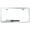 Chrome, variant on Chevy Z28 Laser Etched Logo Cut-Out License Plate Frame (Chrome)