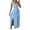Light Blue womens dresses, variant on Womens Dresses Party Prom Sexy Empire Waist Pleated Swing Slit off Shouder Dresses Fashion Solid V-Neck Sleeveless Maxi Summer Dress Purple s