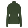 thumbnail image 6 of hoksml Women's 1/4 Zip Long Sleeve Athletic Top with Thumb Holes, UPF 50+ Sun Protection Quick Dry Workout Shirt for Running Yoga, 6 of 7