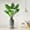 Monstera Plant, variant on Artificial Tree in Modern Planter, Fake Eucalyptus Silk Tree for Indoor and Outdoor Home Decoration - 66" Overall Tall (Plant Pot Plus Tree)