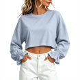 thumbnail image 3 of New Women's Sweatshirt for Outdoor Running, Loose Long-Sleeve Top, Breathable and Can Be Worn as Outerwear., 3 of 5