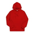 thumbnail image 3 of Mens Hoodies Soild Color Pullovers ,Spring Winter Oversize Loose Hoodie Casual Sweatshirt ,Long Sleeve Full Zip Hooded With Pocket Outerwear Clothes M, 3 of 4