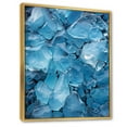 thumbnail image 2 of Designart "Glacier Glacial Euphony IV" Landscape & Nature Floater Framed Canvas Wall Art, 2 of 7