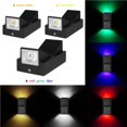 thumbnail image 2 of Yuarrent Lámpara de pared LED de 6 W hacia arriba y hacia abajo, luz nocturna, doble cabezal para KTV Bar, dormitorio, sala de estar, restaurante Iluminación y accesorios No. 4 Yuarrent HA024575-04, 2 of 6