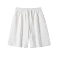 thumbnail image 4 of XuJwPNcy Mens Athletic Shorts Lightweight Cotton Drawstring Baggy Sweat Shorts Gym Workout Bermuda Shorts Summer Clothes, 4 of 7