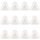 thumbnail image 1 of 12 juegos de moldes de plástico para zongzi, moldes triangulares para arroz con leche chino (blancos), 1 of 6