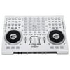 EPSILON QUAD-MIX 4-Deck MIDI USB DJ Controller+Mixer+Soundcard+Software - White