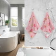 thumbnail image 7 of GZHJMY Strawberry Flowers Cotton Face Towel Set 2 PCS,16x28in Soft Feel Washcloths Rapid Water Absorption Drying Bath Towel Hand Towel for Bathroom, Spa, and Gym Towel24 Washcloths, 7 of 7