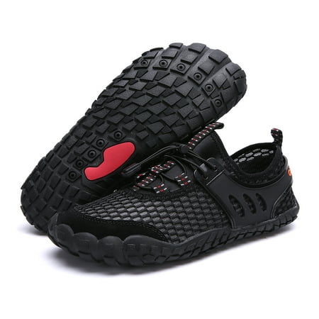 Lixada Breathable River Trekking Shoes Lightweight Beach Shoes Surfing Boating Sports Aqua Shoes Walking Camping Water Shoes Men