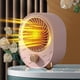 thumbnail image 3 of Calentador Eléctrico de Cerámica YONGSHENG 1000w Mini Ventilador rosa, 3 of 3
