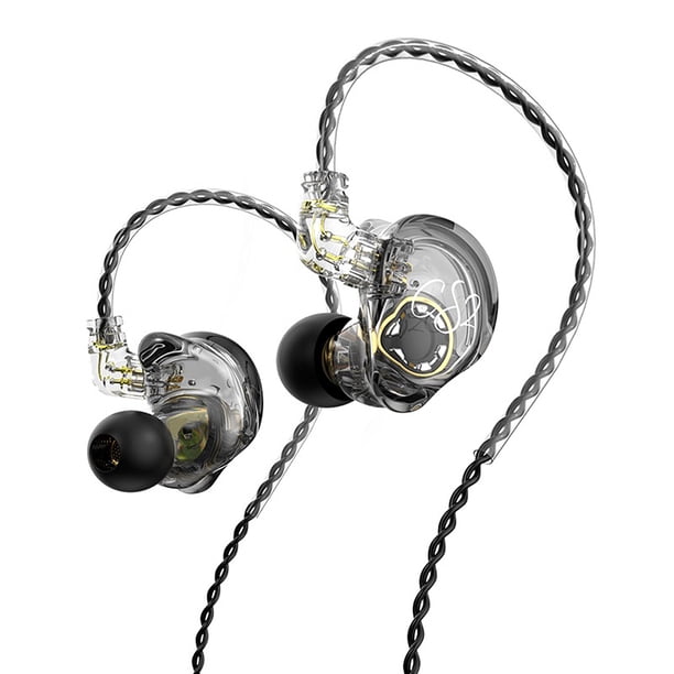 Sidaley Auriculares con cable Auriculares de 3,5 mm Auriculares para correr Jogging Auriculares para teléfono inteligente Manos libres Auriculares Type2 NO2