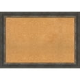 thumbnail image 3 of Amanti Art Natural Cork Board Framed Bark Rustic Char Bulletin Board 35 in. x 17 in., 3 of 5