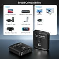 thumbnail image 3 of Acasis Combo de Interruptor/divisor HDMI de 2 Puertos 8K 60Hz (2 en 1 Salidas) - Selector Bidireccional HDMI 2.0 para Monitores y TVs, Carcasa ABS Compacta, 3 of 11