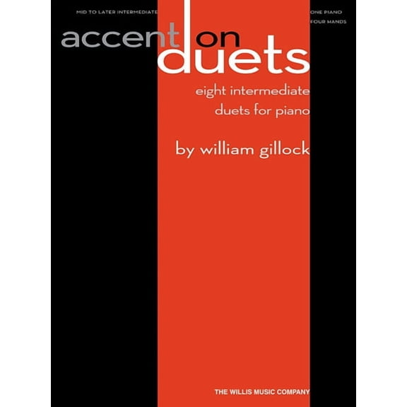 Accent on Duets: Nfmc 2024-2028 Selection Mid to Later Intermediate Level/1 Piano, 4 Hands, (Paperback)