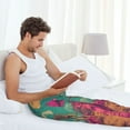 thumbnail image 5 of Honiee Western Desert Skull Cowboy (2) for men - a sleek fusion of Straight Pajama Pants, versatile Lounge Pants, and cozy Sleepwear, all rolled into one-Small, 5 of 6