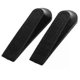 thumbnail image 2 of 4 piezas de topes antideslizantes de plástico negro para puertas, amortiguadores y cuñas para puertas., 2 of 2