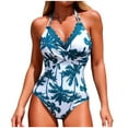 thumbnail image 1 of Womens Active Printed Rash Guard Quick Dry with Secure Zipper, Perfect for Kayaking & Tropical Adventures, 1 of 5