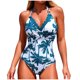 thumbnail image 2 of Traje de baño de una pieza para mujer, traje de baño deportivo para mujer, estampado a juego, con cremallera, ajustado, para surf, para playa, de moda, para mujer, trajes de baño de una pieza para muj, 2 of 5