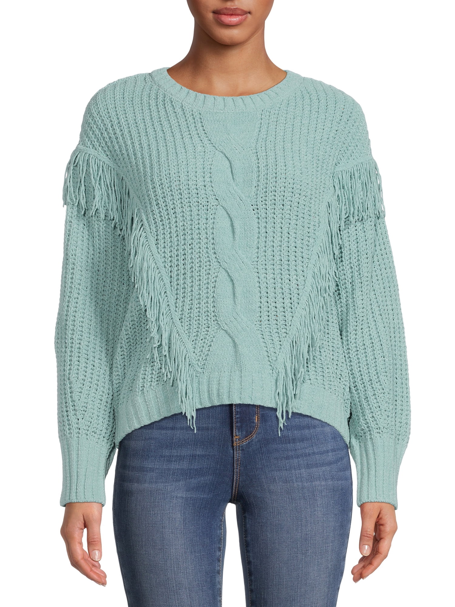 No Boundaries Juniors' Chenille Fringe 