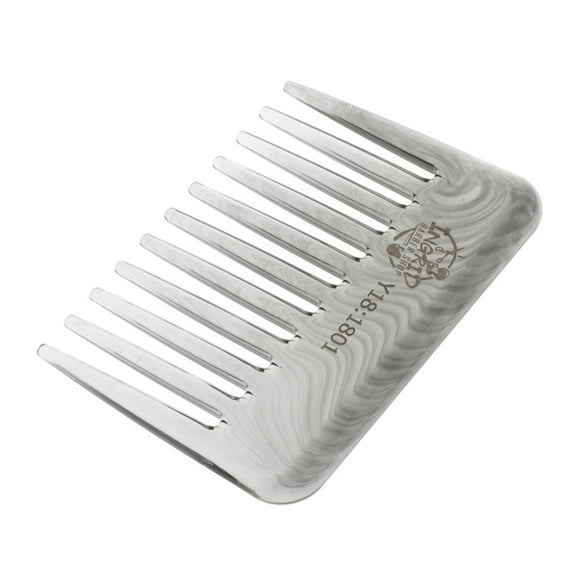 1 Piece Premium Modeling Comb With Round and Polished Smooth Comb Gray