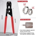 thumbnail image 2 of Abrazadera de tubos Crimp PEX, herramienta de cincha iCrimp para abrazaderas SS, 2 of 7