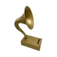 thumbnail image 7 of Brass Antique Look Vintage Decor Gramophone Speaker iPhone Table Decor Smart Phone, 7 of 7