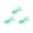 Green-3PCS, variant on VANLOFE Festival Decor Home Decor 3PC Floating Simulation Goldfish 6.5CM Translucent Soft TPR Floating Marine Animal