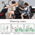 thumbnail image 4 of Children Motorcycle Safety Harness Adjustable Electric Vehicle Safety Harness Strap for Kids, Fixed, 4 of 5