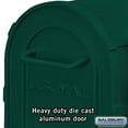 thumbnail image 2 of Salsbury Industries 4850GRN Heavy Duty Rural Mailbox - Green, 2 of 2