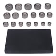 thumbnail image 1 of Troqueles para prensa de relojes, 18 piezas Troqueles para prensa de relojes Juego de troqueles para prensa de relojes Troqueles para prensa de cajas de relojes Solución innovadora, 1 of 8