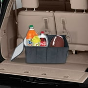 FH Group E-Zroof Insulated Mater Travel Collapsible Dual Purpose Car SUV Truck, Trunk Organizer with Cooler, Large Capacity Storage Box, Storage Organizer with Built in Handles for Easy Grip