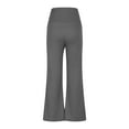 thumbnail image 5 of Wiyuqeen Yoga Flare Leggings for Women High Waist Stretchy Gym Workout Pants Solid Slim Fit Leggings Summer Activewear for Women, 5 of 6