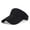 Black, variant on Quick Dry Sun Visor Hat Breathable Open Top Cap Lightweight Running Sports Visor for Men Women