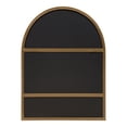 thumbnail image 5 of Kate and Laurel Valenti Metal Frame Arch Wall Mirror, Gold, 24x32, 5 of 8
