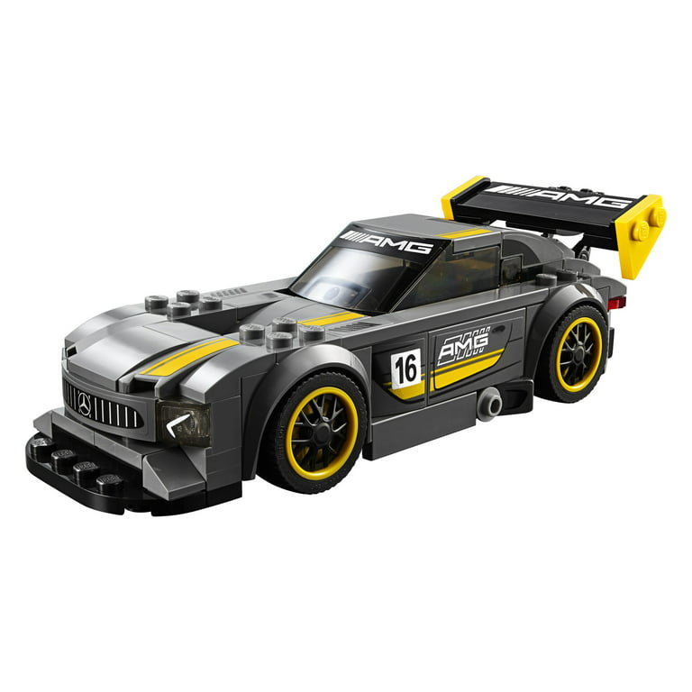 supplere krøllet slå New Lego Speed Champions Mercedes-AMG GT3 196-Pieces 75877 Building Toy -  Walmart.com