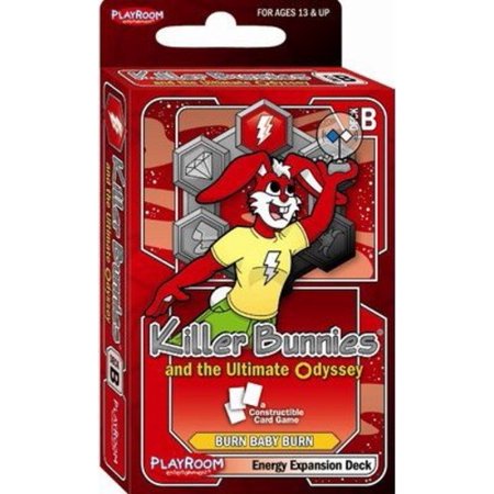 Killer Bunnies: Ultimate Odyssey: Burn Baby Burn -Energy Expansiondeck