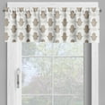 thumbnail image 2 of Ambesonne Hamsa Window Valance, Mandala Inspired Motif, 54" X 18", Caramel, 2 of 5