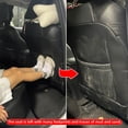thumbnail image 3 of Protector de respaldo para asiento de coche TAIKOO, gris, paquete de 2 con organizador de almacenamiento, 3 of 9
