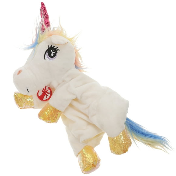 Unicorn Puppet Cartoon Hand Puppet Plush Puppet Toy Parent-child Interactive Toys