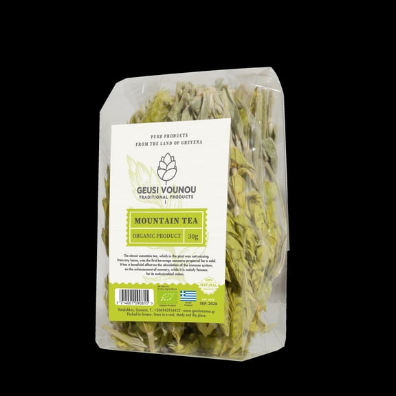 Organic Loose Mountain Tea, 30g - by Geusi Vounou