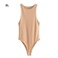 thumbnail image 3 of Guardurnaity Body ajustado para mujer, lencería para salidas nocturnas u ocasiones especiales, mono Sexy, mono Prendas para la parte del cuerpo color albaricoque SG, 3 of 6